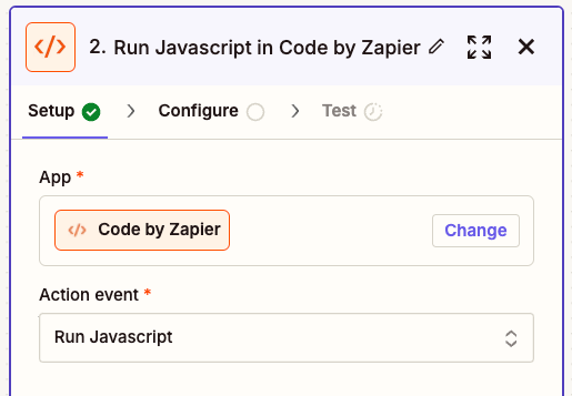 zapier new zap page