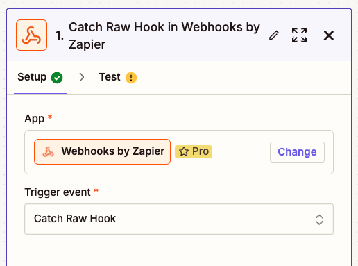 zapier new zap page